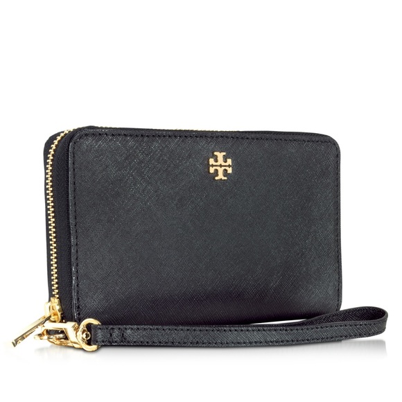 Tory Burch Robinson Zip Around Smartphone Wristlet - Picture 3 of 8